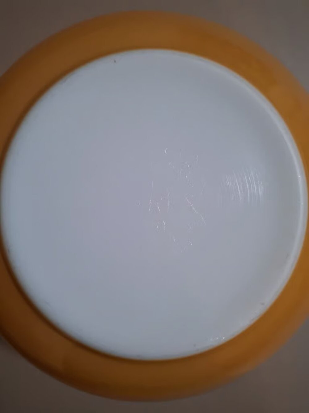 Pyrex Vintage Butterfly Gold 403 Mixing Serving Bowl Gold 2 1/2 Quart Round Bowl - Picture 7 of 8